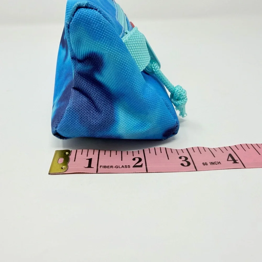 Highlights Blue Abstract Zipper Pencil Case School Supply Pouch Modern Style